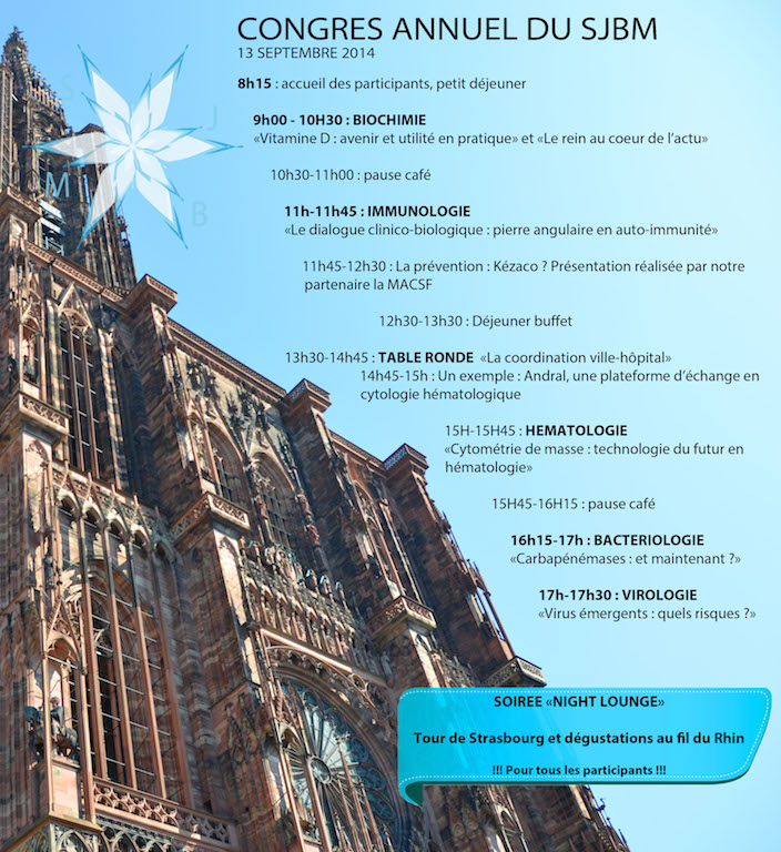 PROGRAMME CONGRES SJBM 2014